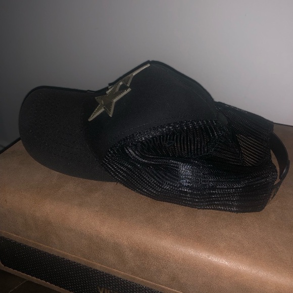 Amiri three star trucker hat (Black and Camo). designer hat. - Picture 3 of 3